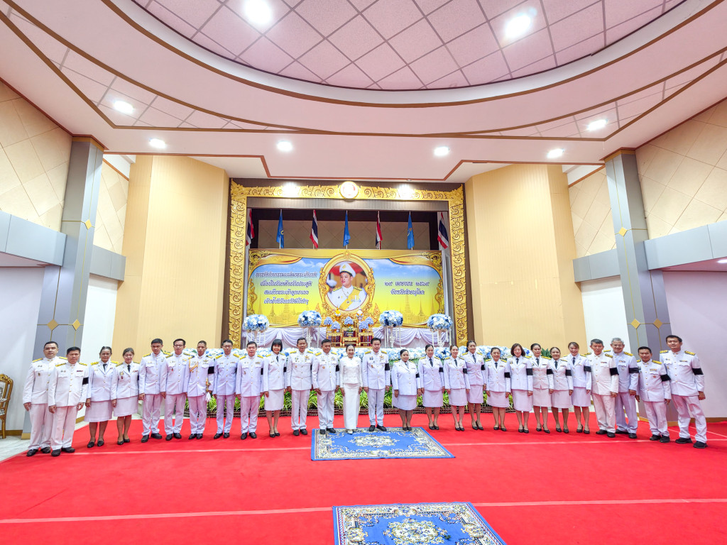 บรรยากาศพิธีเจริญพระพุทธมนต์