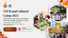 โครงการ STEM and Cultural Camp 2025 ร่วมกับ GLIPU