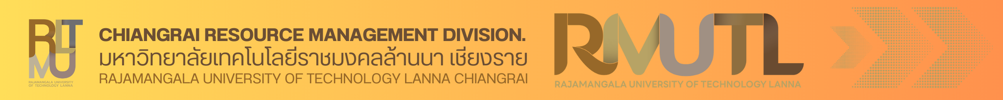 Website logo Resource Management Division / Rajamangala University of Technology Lanna Chiangrai