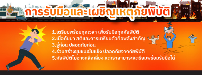 การรับมือและเผชิญเหตุภัยพิบัติ