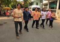 รูปภาพ : พิธีสรงน้ำเจ้าคณะจังหวัดน่าน และพิธีรดน้ำดำหัวผู้ว่าราชการฯ