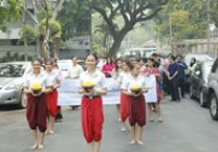 รูปภาพ : “สืบฮีตสานฮอย ผ่อกอย วัฒนธรรมล้านนา ฮดนํ้าดำหัวสะหรีปี๋ใหม่เมือง” คณะบริหารธุรกิจและศิลปศาสตร์