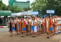 Image : การฝึกซ้อมใหญ่ พิธีรับพระราชทานปริญญาบัตร