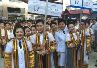 รูปภาพ : พิธีซ้อมใหญ่พิธีพระราชทานปริญญาบัตร ประจำปีการศึกษา 2558