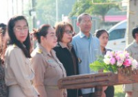 รูปภาพ : ร่วมงานพิธีเปิดโครงการป้องกันและลดอุบัติเหตุทางถนนช่วงเทศกาลปีใหม่  ประจำปี 2562 