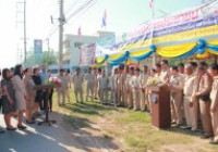 รูปภาพ : ร่วมงานพิธีเปิดโครงการป้องกันและลดอุบัติเหตุทางถนนช่วงเทศกาลปีใหม่  ประจำปี 2562 