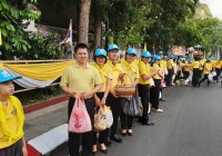 Image : คณะผู้บริหาร บุคลากร มทร.ล้านนา เชียงราย เขา้ร่วมพระราชพิธีบรมราชาภิเษก พุทธศักราช 2562 ของจังหวัดเชียงราย และพิธีทำบุญตักบาตรพระสงฆ์สามเณร 99 รูป ณ วัดพระแก้ว จังหวัดเชียงราย