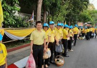 Image : คณะผู้บริหาร บุคลากร มทร.ล้านนา เชียงราย เขา้ร่วมพระราชพิธีบรมราชาภิเษก พุทธศักราช 2562 ของจังหวัดเชียงราย และพิธีทำบุญตักบาตรพระสงฆ์สามเณร 99 รูป ณ วัดพระแก้ว จังหวัดเชียงราย