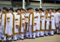 Image : ถ่ายภาพหมู่และซ้อมย่อยพิํธีพระราชทานปริญญาบัตร ประจำปีการศึกษา 2561