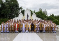 Image : ถ่ายภาพหมู่และซ้อมย่อยพิํธีพระราชทานปริญญาบัตร ประจำปีการศึกษา 2561