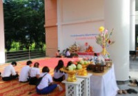 รูปภาพ : มทร.ล้านนา เชียงราย จัดกิจกรรมส่งเสริมพระพุทธศาสนาสวดมนต์ทำวัตรเช้า ทำบุญตักบาตรและฟังเทศน์พื้นเมืองชาดกเนื่องในเทศกาลเข้าพรรษา สัปดาห์ที่ 8