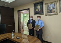 รูปภาพ : พิธีลงนาม MOU ร่วมกับ Nanhua University