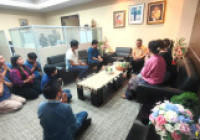 รูปภาพ : 25 เม.ย.68: สถช. สืบสานวัฒนธรรมองค์กร ร่วมสระเกล้าดำหัวขอพรผู้บริหาร เนื่องในประเพณีสงกรานต์ล้านนา ประจำปี 2568