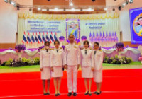 รูปภาพ : คณาจารย์ มทร.ล้านนา ลำปาง ร่วมพิธีเจริญพระพุทธมนต์และทำบุญตักบาตรข้าวสารอาหารแห้งเพื่อถวายพระราชกุศล และเฉลิมพระเกียรติสมเด็จพระนางเจ้าฯ พระบรมราชินี เนื่องในโอกาสวันเฉลิมพระชนมพรรษา  3 มิถุนายน 2568