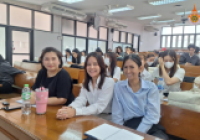 รูปภาพ : UBI ร่วมให้คำปรึกษาไอเดียธุรกิจนักศึกษาปี 4 คณะบริหารธุรกิจฯ