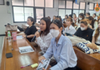 รูปภาพ : UBI ร่วมให้คำปรึกษาไอเดียธุรกิจนักศึกษาปี 4 คณะบริหารธุรกิจฯ