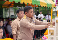 รูปภาพ : มทร.ล้านนา พิษณุโลก สืบสานประเพณี! จัดพิธีบวงสรวงเจ้าพ่อปู่ยาง-พระพิรุณ ประจำปี 2568