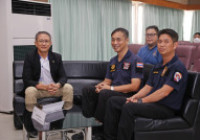 รูปภาพ : อบรมเชิงปฏิบัติการป้องกันอัคคีภัยและอพยพหนีไฟในสถานศึกษา