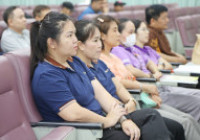 รูปภาพ : อบรมเชิงปฏิบัติการป้องกันอัคคีภัยและอพยพหนีไฟในสถานศึกษา