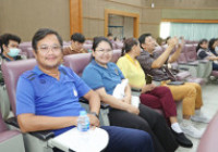 รูปภาพ : อบรมเชิงปฏิบัติการป้องกันอัคคีภัยและอพยพหนีไฟในสถานศึกษา