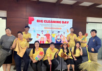 รูปภาพ : กองประชาสัมพันธ์ จัดกิจกรรม Big Cleaning Day เฉลิมพระเกียรติ ครบ 100 ปี วันพระบรมราชสมภพ รัชกาลที่ 8