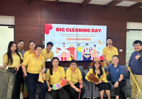 รูปภาพ : กองประชาสัมพันธ์ จัดกิจกรรม Big Cleaning Day เฉลิมพระเกียรติ ครบ 100 ปี วันพระบรมราชสมภพ รัชกาลที่ 8