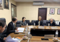 รูปภาพ : การประชุมร่วมกับผู้เชี่ยวชาญด้าน AI จากสหรัฐอเมริกา