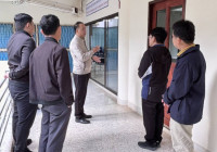 รูปภาพ : มทร.ล้านนา เชียงราย ต้อนรับ สพรง.20 และสำนักงานรับรองความรู้ความสามารถ ตรวจติดตามศูนย์ประเมินฯ สาขาช่างไฟฟ้าภายในอาคาร