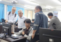 รูปภาพ : ให้การต้อนรับคณะผู้แทนจาก Nanyang Polytechnic ประเทศสิงคโปร์