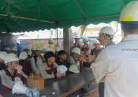 รูปภาพ : นักศึกษาดูงานโครงการล้านนาทีค