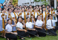 รูปภาพ : บรรยากาศถ่ายภาพหมู่ บัณฑิต มทร.ล้านนา