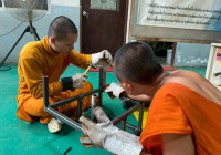 รูปภาพ : มหาวิทยาลัยเทคโนโลยีราชมงคลล้านนา จัดอบรมเชิงปฏิบัติการ หลักสูตร นวกัมมิกะ โครงการเสริมสร้างทักษะด้านช่างให้แก่สามเณร
