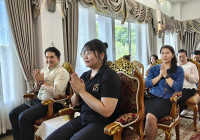 รูปภาพ : คณะวิทยาศาสตร์และเทคโนโลยีการเกษตร มทร.ล้านนา ร่วมสืบสานประเพณีไทย จัดพิธีถวายเทียนพรรษา เนื่องในเทศกาลเข้าพรรษา ประจำปี 2569