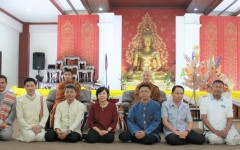 Rajamangala University of Technology Lanna offer the robes and contribute the 6th Anurakthinthai novice ordination 2020