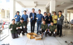 RMUTL Engineering Students Engage in Medical Equipment Repair Initiative at Chiang Mai Neurological Hospital