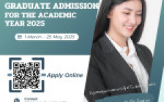 Graduate Admission for the academic 2025