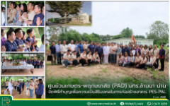ศูนย์วนเกษตร-พฤกษเภสัช (PAD) มทร.ล้านนา น่าน จัดพิธีทำบุญเพื่อความเป็นสิริมงคลในการก่อสร้างอาคาร PES-PAL