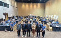  สำนักส่งเสริมวิชาการและงานทะเบียนร่วมบรรยายเรื่อง หมวดวิชาศึกษาทั่วไป (ฉบับปรับปรุง พ.ศ. 2568) โครงการสัมมานาเชิงปฏิบัติการ การปรับปรุงหลักสูตรคณะวิศวกรรมศาสตร์ พ.ศ. 2570 