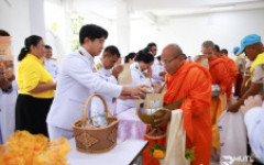 มทร.ล้านนา ตาก ร่วมพิธีทำบุญตักบาตร พิธีถวายสัตย์เป็นข้าราชการที่ดีและพลังของแผ่นดิน เฉลิมพระเกียรติพระบาทสมเด็จพระเจ้าอยู่หัว 28 กรกฎาคม 2568