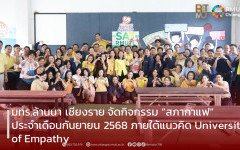 มทร.ล้านนา เชียงราย จัดกิจกรรม “สภากาแฟ” ประจำเดือนกันยายน 2568 เสริมสร้างวัฒนธรรมองค์กร ภายใต้แนวคิด  “ University of Empathy ”