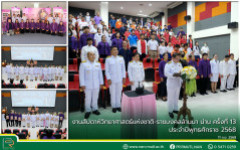 งานสัปดาห์วิทยาศาสตร์แห่งชาติ-ราชมงคลล้านนา น่าน ครั้งที่ 13 ประจำปีพุทธศักราช 2568