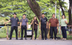 มทร.ล้านนา จัดกิจกรรมจิตอาสาบำเพ็ญสาธารณประโยชน์ เนื่องในวันนวมินทรมหาราชและวันปิยมหาราช ประจำปี 2568