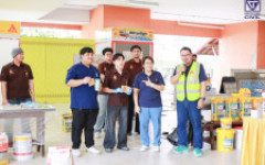 สาขาวิศวกรรมโยธาจัดกิจกรรมเตรียมความพร้อมนักศึกษาลุยฝึกงาน อัปสกิลเทคโนโลยี Skimcoat & Wetroom สู่มืออาชีพ