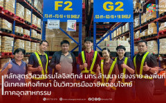 หลักสูตรวิศวกรรมโลจิสติกส์ มทร.ล้านนา เชียงราย ลงพื้นที่นิเทศสหกิจศึกษา ปั้นวิศวกรมืออาชีพตอบโจทย์ภาคอุตสาหกรรม