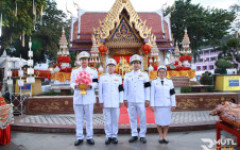 มทร.ล้านนา ตาก ร่วมพิธีบวงสรวงดวงพระวิญญาณสมเด็จพระเจ้าตากสินมหาราช ประจำปี 2568