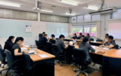 คณะกรรมการศิลปวัฒนธรรม มทร.ล้านนา ประชุมวางแผนการจัดกิจกรรมขบวนแห่พระเกสรดอกไม้และเตรียมความพร้อมเข้าร่วมกิจกรรมศิลปวัฒนธรรมอุดมศึกษา