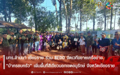 มทร.ล้านนา เชียงราย ร่วม BEDO จัดเวทีขยายเครือข่าย “ป่าครอบครัว” เพิ่มพื้นที่สีเขียวนอกเขตอนุรักษ์ จังหวัดเชียงราย