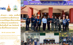 มทร.ล้านนา – กฟผ. ลงพื้นที่สำรวจพลังงานเพื่อกำหนดแนวทางแก้ปัญหาสิ่งแวดล้อมและพัฒนาระบบพลังงานยั่งยืนในพื้นที่ รพ.วัดจันทร์ และพื้นที่โครงการหลวง