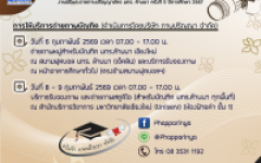 การให้บริการถ่ายภาพบัณฑิต ในงานพิธีพระราชทานปริญญาบัตร มหาวิทยาลัยเทคโนโลยีราชมงคลล้านนา ครั้งที่ 5 ปีการศึกษา 2567