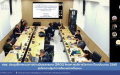 สถช. ประชุมชี้แจงแนวทางประเมินผลกระทบ (SROI) โครงการบริการวิชาการ ปีงบประมาณ 2568 มุ่งวัดความคุ้มค่าทางสังคมอย่างเป็นระบบ